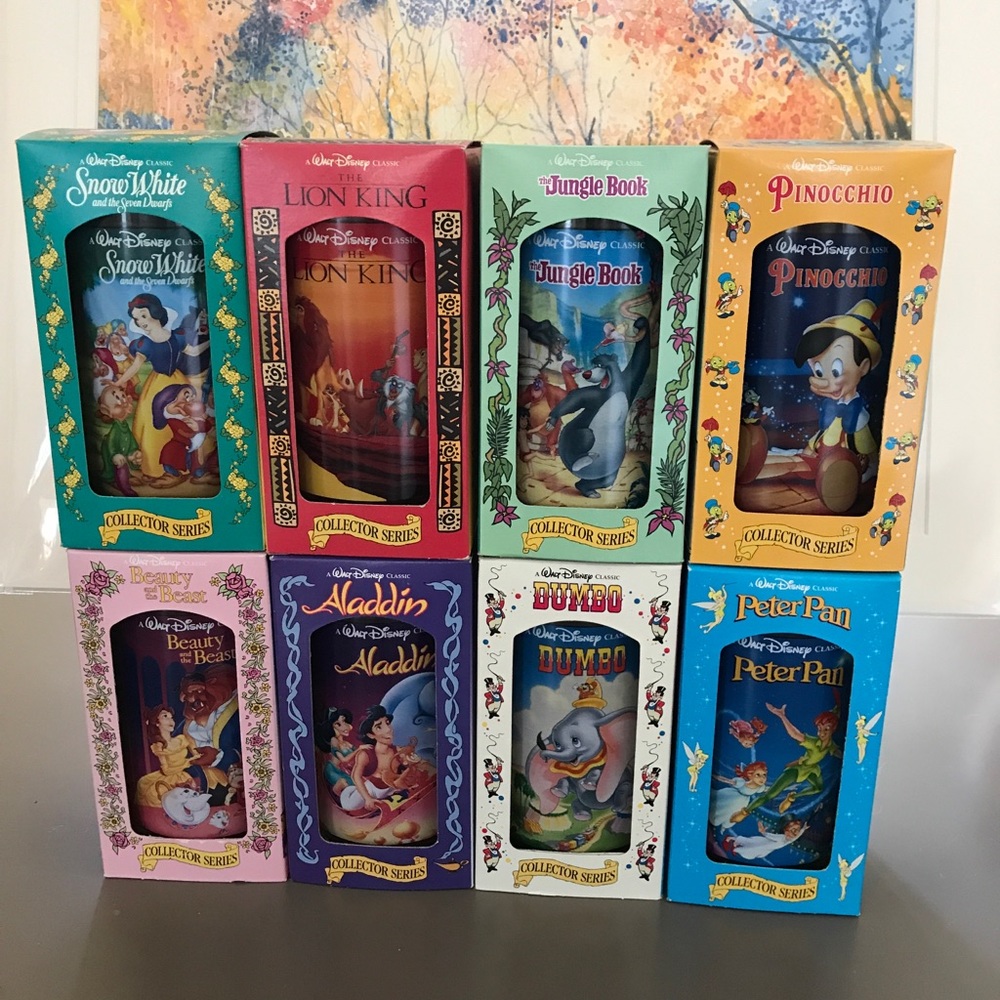 🥤Coca-Cola Disney movie collectors drinking cups